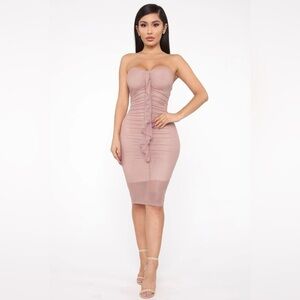 🆕Fashion Nova - Leading Them On Glitter Mini Dress